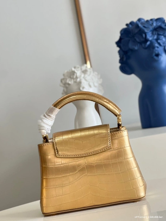 Official oldcobbler CAPUCINES VUITTON LOUIS MINI 0825